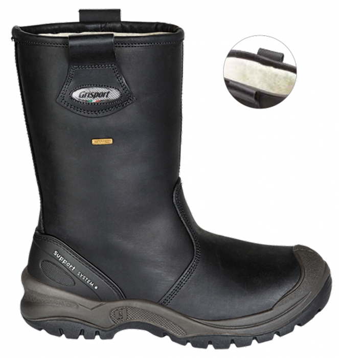 Grisport Safety Laars 72401C / 33260 Gevoerd S3 + KN (JUNIAANBIEDING)