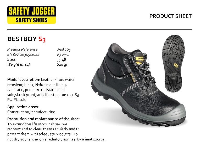 Safety Jogger BestBoy S3 SRC