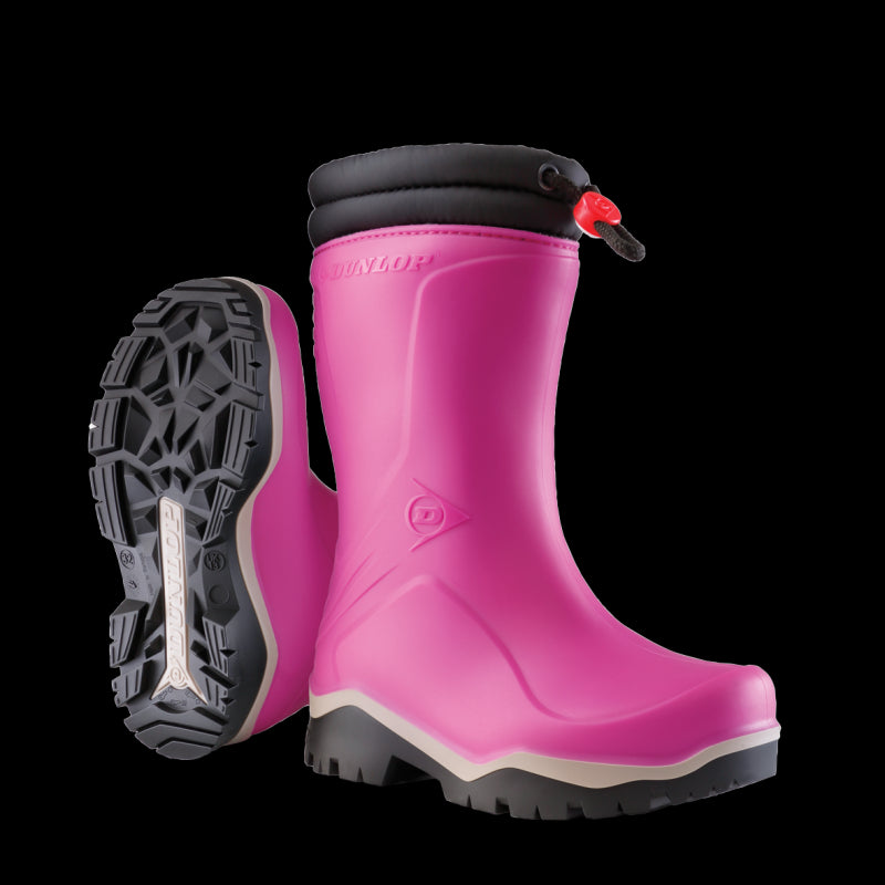 Dunlop K374061 Blizzard Gevoerde Kinderlaars PVC (WEEKAANBIEDING!)