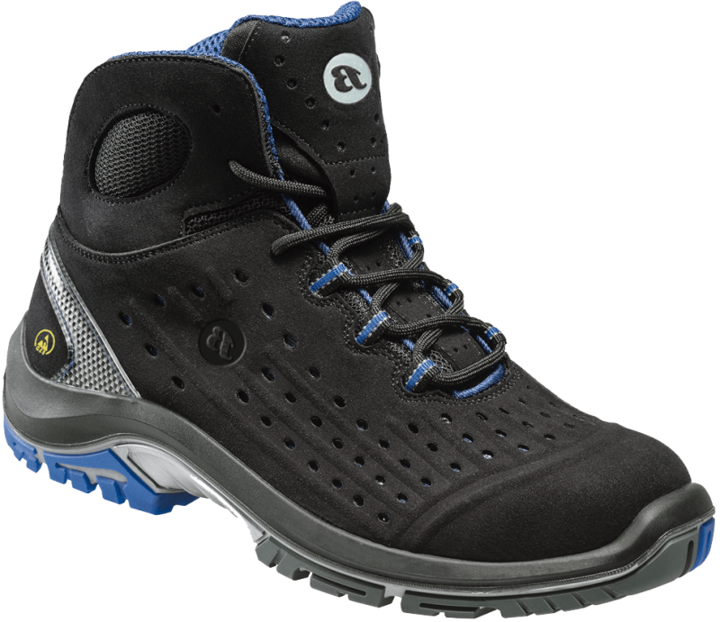 Bata Sync Hoog S1P Zwart/Blauw productfoto WerkschoenenXL