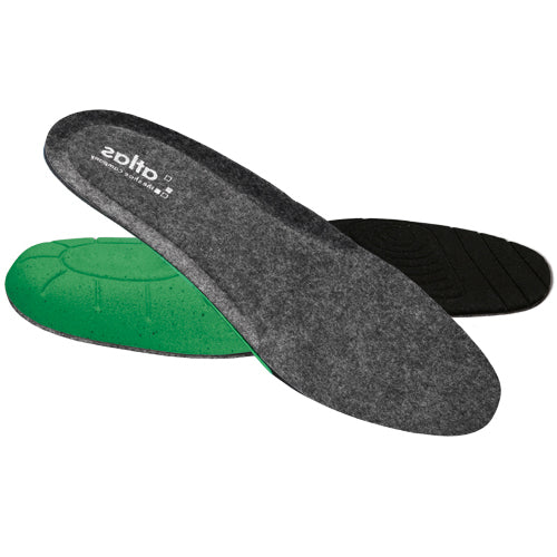 Atlas Inlegzool Thermo Zwart/Groen productfoto WerkschoenenXL
