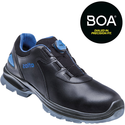 Atlas Schoen SL 9645 XP 2.0 BOA Laag S3 W12 Zwart/Blauw productfoto WerkschoenenXL