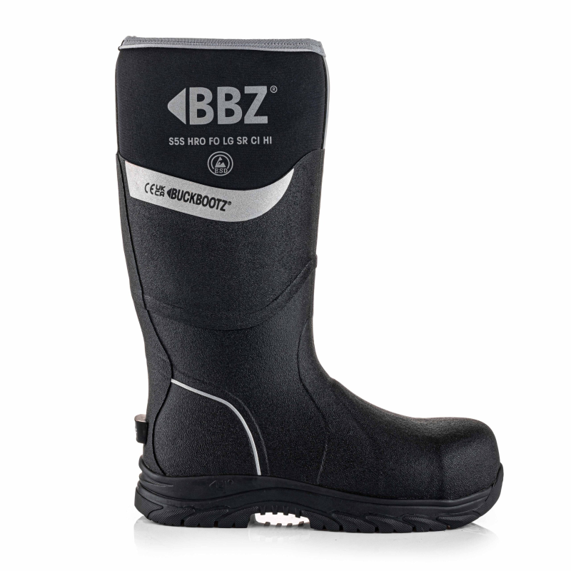 BuckBootz Neopreen Laars BBZ6000 S5 Zwart