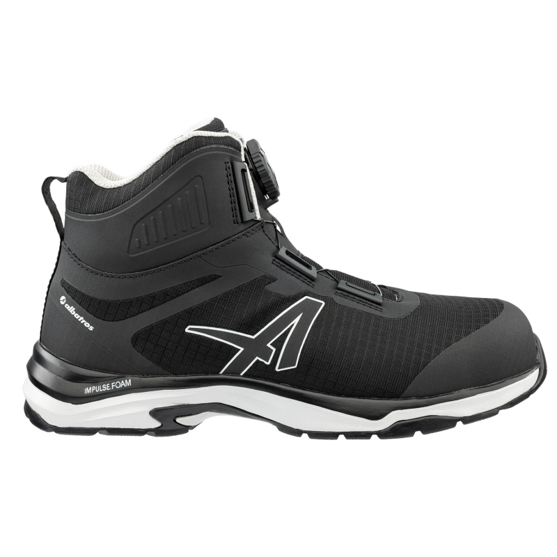 Albatros Trailmaster QL Mid S3S 635250 Zwart productfoto WerkschoenenXL