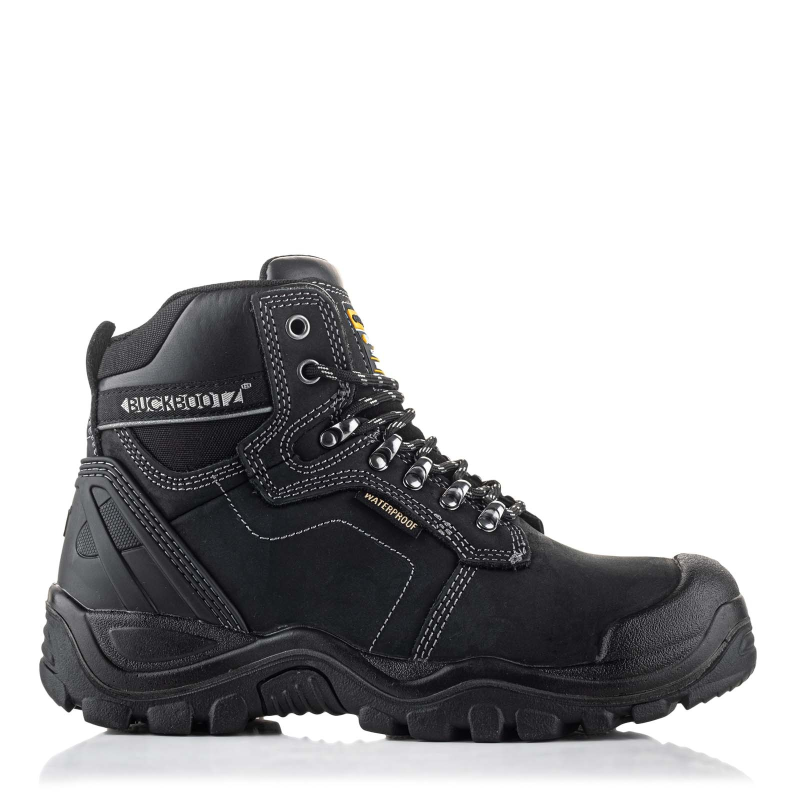 BuckBootz Schoen BSH009 Hoog S3 + KN Zwart