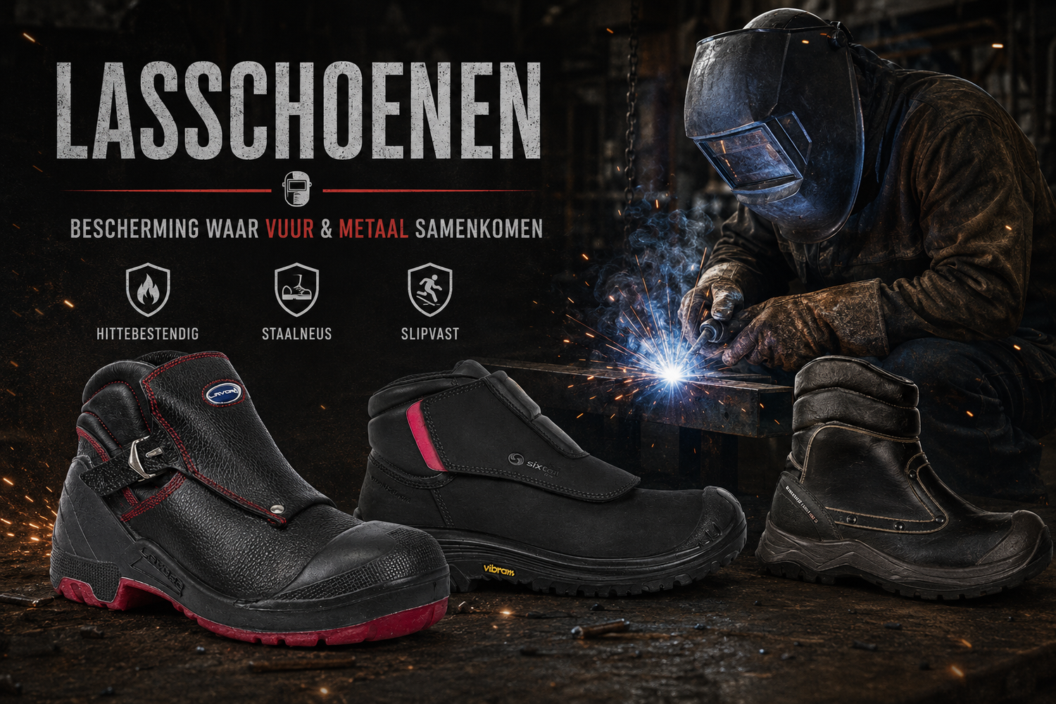 Werkschoenen voor lassers