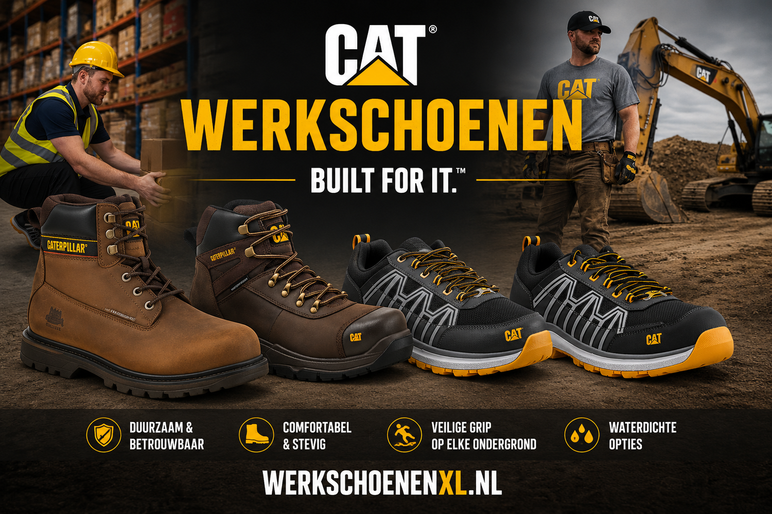 CAT Werkschoenen