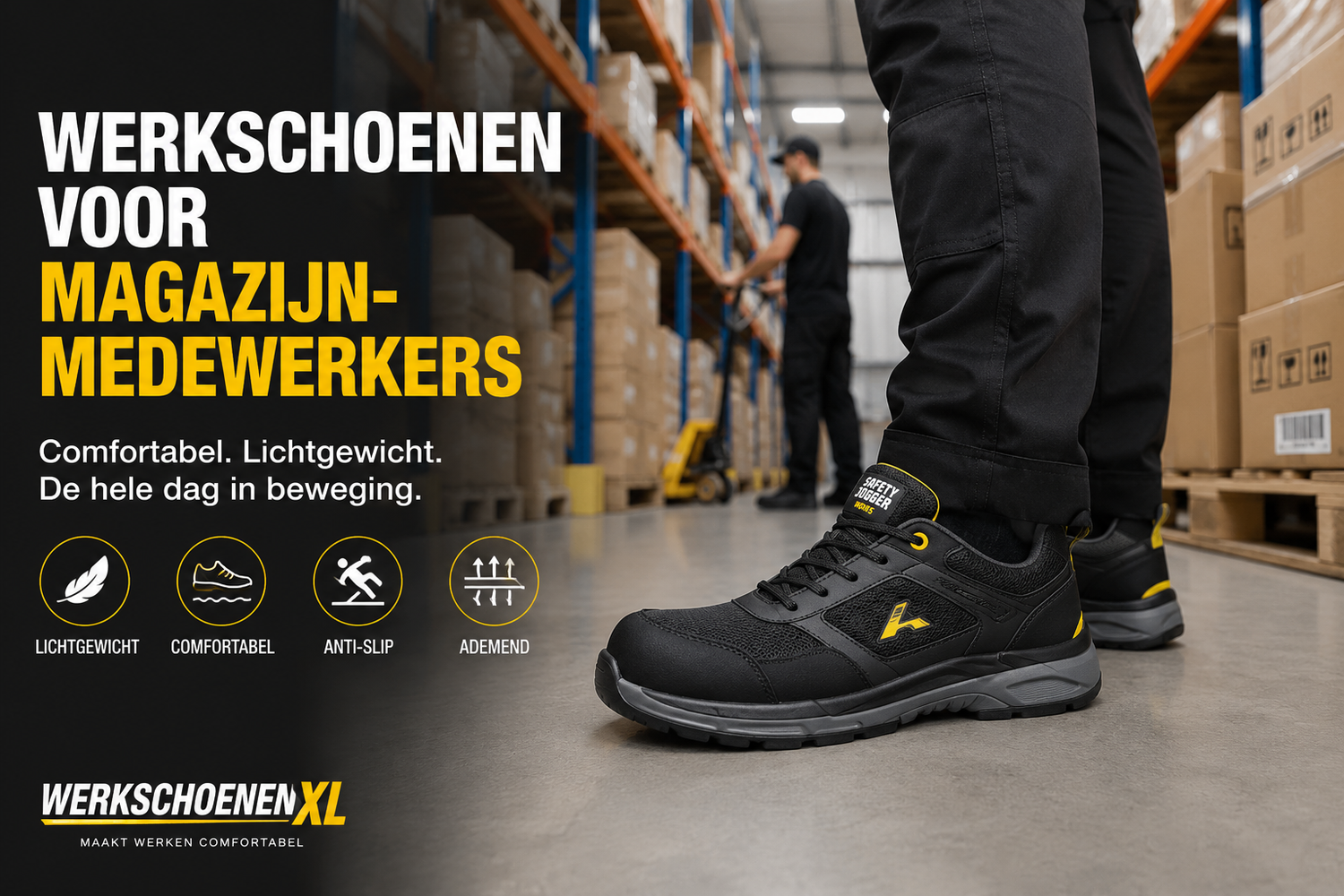 Werkschoenen voor Magazijnmedewerkers