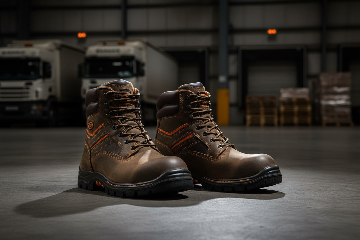 Werkschoenen voor transport