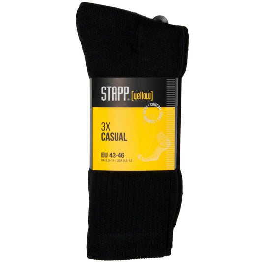 Stapp Yellow Casual 3-Pack Sokken 4400