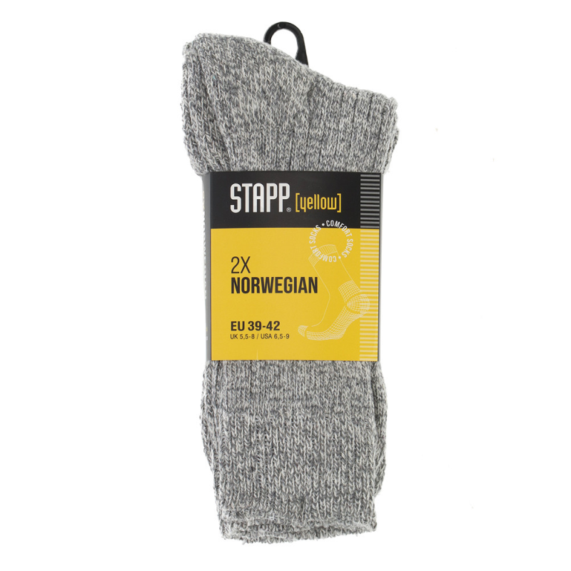 Stapp Geel Noors 2-Pack Sokken 4405