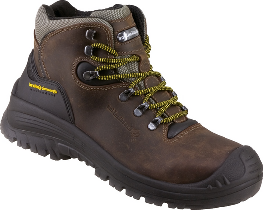 Canadian Line Stelvio 36127 Hoog S3 Bruin/Grijs productfoto WerkschoenenXL