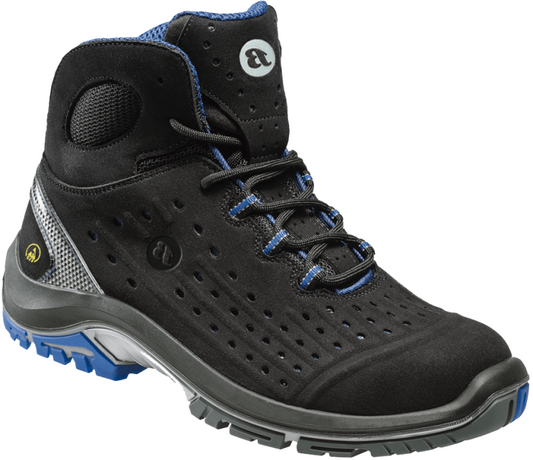 Bata Sync Hoog S1P Zwart/Blauw productfoto WerkschoenenXL