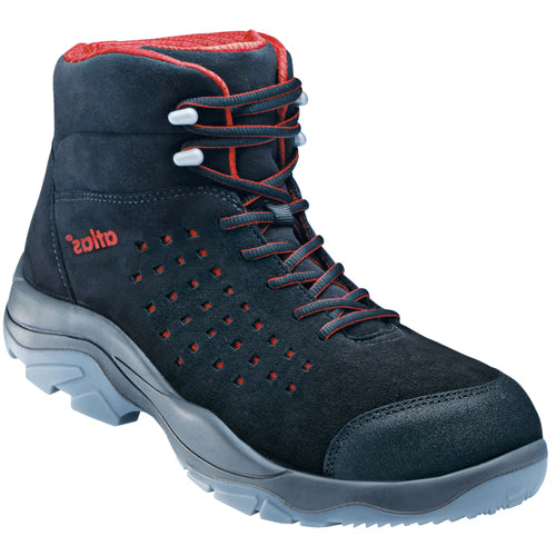 Atlas Schoen SL 32 Hoog S1 Zwart/Rood productfoto WerkschoenenXL