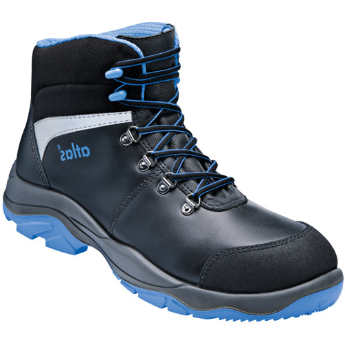 Atlas Schoen SL 84 Hoog S2 Zwart/Blauw productfoto WerkschoenenXL