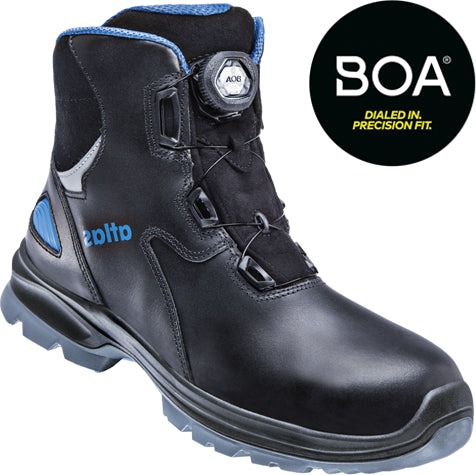 Atlas Schoen SL 9845 XP 2.0 BOA Hoog S3 Zwart/Blauw productfoto WerkschoenenXL
