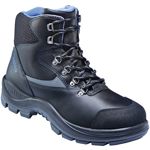 Atlas Schoen Big Size 735 Hoog S3 Zwart/Blauw productfoto WerkschoenenXL
