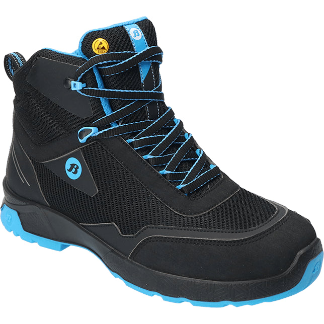 Bata Summ One Hoog S3 Zwart/Blauw productfoto WerkschoenenXL