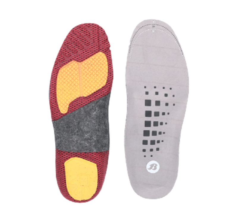 Bata Inlegzool Excellent Fit Grijs productfoto WerkschoenenXL