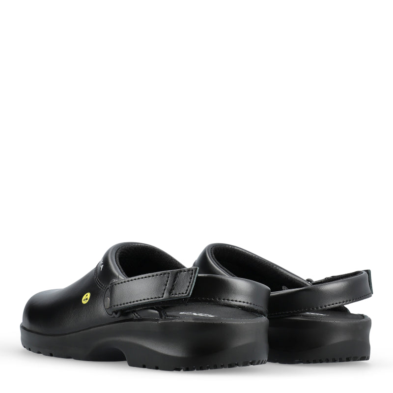 SIKA Fusion Clog ESD m. hielriempje OB SRC - 19467 Zwart