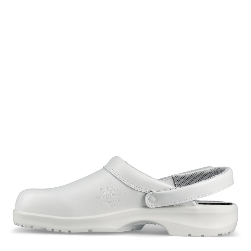 SIKA Fusion Clog ESD m. hielriempje OB SRC - 19467 Wit