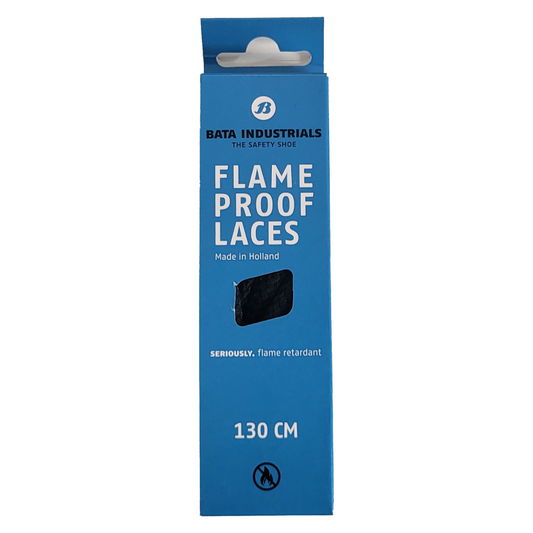 Bata Flame Proof Laces Zwart productfoto WerkschoenenXL