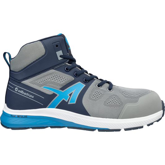 Albatros Vortex Impulse Mid S1PS 636410 Grijs/Blauw productfoto WerkschoenenXL