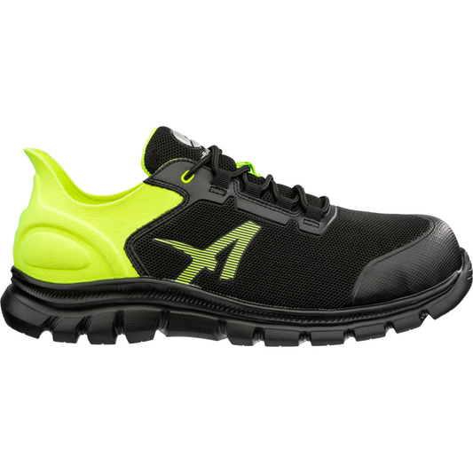 Albatros Octane Yellow Low S1PS 647200 Zwart/Lime productfoto WerkschoenenXL