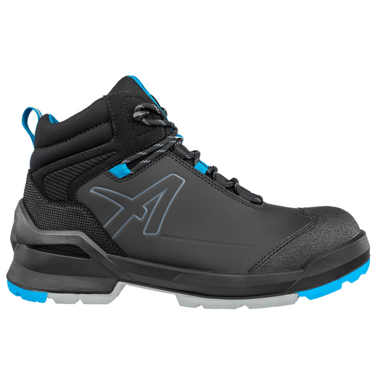 Albatros Taraval Black/Blue XW Mid S3L 638041 Blauw/Zwart productfoto WerkschoenenXL
