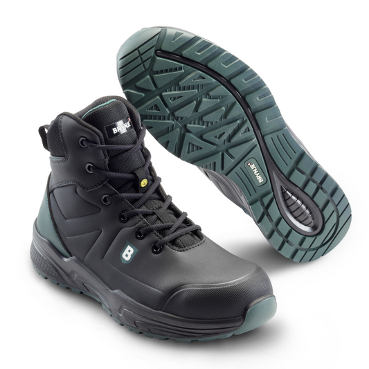 Brynje 355 Green Working Boot S3 Zwart productfoto WerkschoenenXL