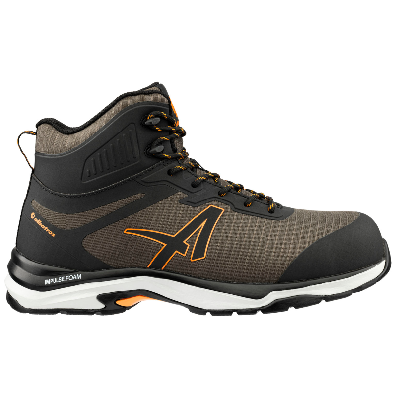 Albatros Trailmaster Mid S3S 635260 Olijf productfoto WerkschoenenXL