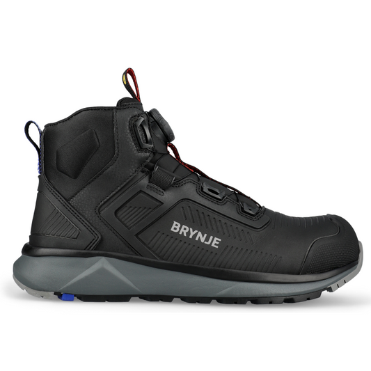 Brynje Zap Ankleboot 910 Zwart productfoto WerkschoenenXL