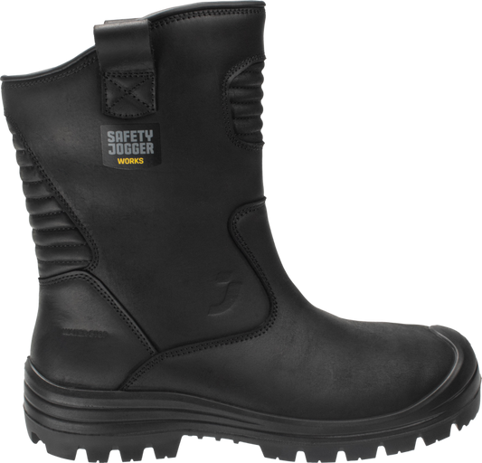 Safety Jogger Mayon Laars Zwart S3S