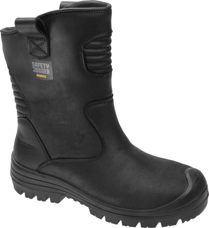 Safety Jogger Mayon Laars Zwart S3S