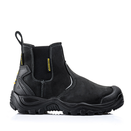 BuckBootz Instapper BSH006 Hoog S3 + KN Zwart