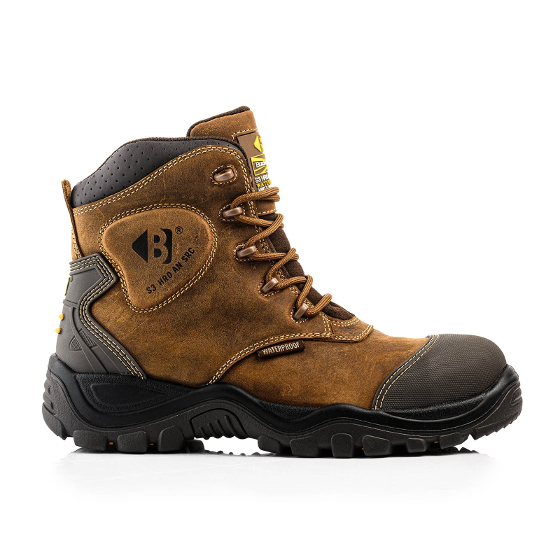 BuckBootz Buckshot BSH012 S3 Hoog Bruin